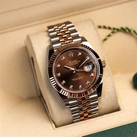 review chocolate face rolex watch|rolex datejust 126331.